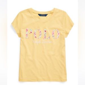 Polo Ralph Lauren | Empire Yellow 'Polo' Enzyme Tee - Girls